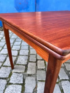 Pamono Extendable Teak Dining Table, Denmark><noscript><img width=