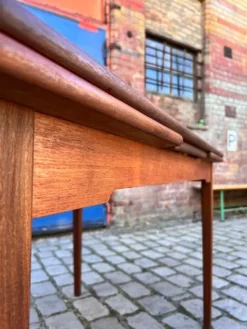 Pamono Extendable Teak Dining Table, Denmark><noscript><img width=