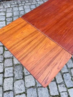 Pamono Extendable Teak Dining Table, Denmark><noscript><img width=