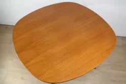 New Pamono Extendable Teak Table by Pierre Guariche, 1960