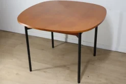 New Pamono Extendable Teak Table by Pierre Guariche, 1960