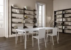 Pamono Extra Large White TAVOLO Dining Table by Maurizio Peregalli for Zeus><noscript><img width=