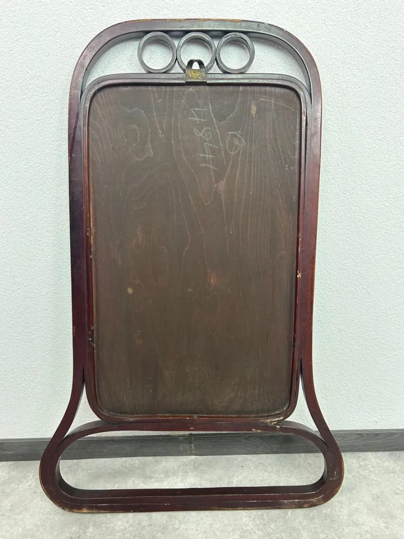 Pamono Extremely Secession Mirror by Gustav Siegel for J&J Kohn, 1904> Mirrors
