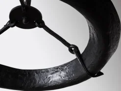 New Pamono Eze Black Suspension Light by Michel Amar