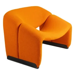Pamono F598 Orange Groovy Chair by Pierre Paulin for Artifort><noscript><img width=