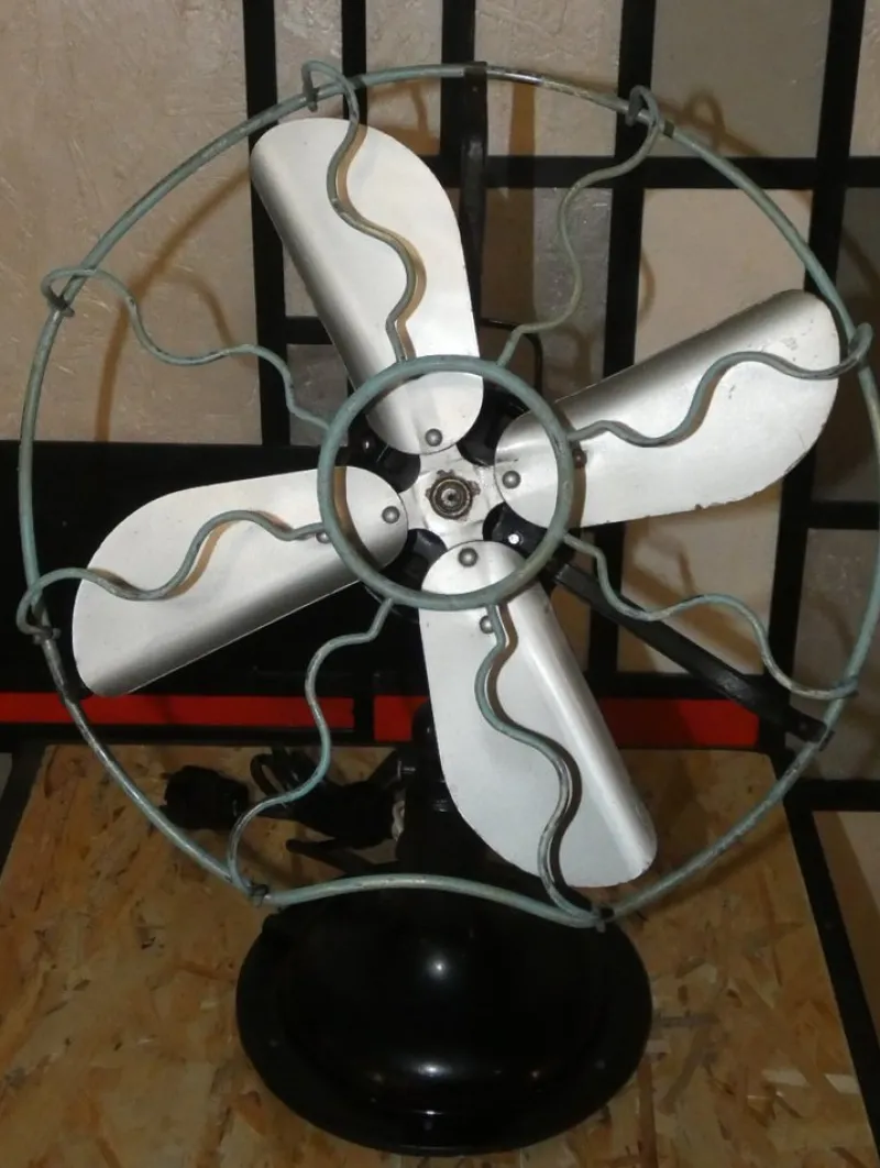 Pamono Fan by Ercole Marelli for Marelli Milan, Italy, 1920s> Electronics