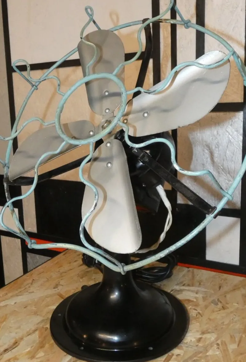 Pamono Fan by Ercole Marelli for Marelli Milan, Italy, 1920s> Electronics