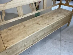 New Pamono Farm Bench in Natural Wood