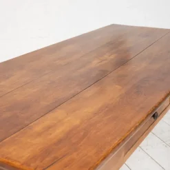 Pamono Farmhouse Table with Spindle Legs, 1900><noscript><img width=