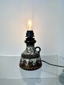 New Pamono Fat Lava Table Lamp Base by Pan Keramik, 1970s