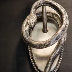 Outlet Pamono Fauna Snake Wall Light from Brass Brothers