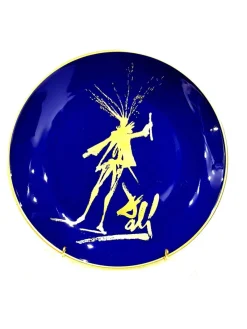 Online Pamono Faust - Limoges Porcelain Blue and Gold 1968