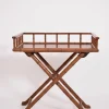 Online Pamono Faux Bamboo Wooden Folding Console Table, 1920s