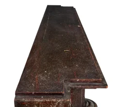 Clearance Pamono Faux Porphyry Marble Impressive Adams Mantlepiece, 1960s