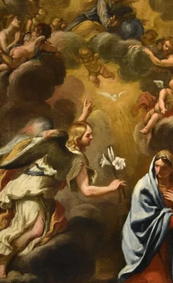 Online Pamono Ferri, Annunciation, 1600s, Oil on Canvas