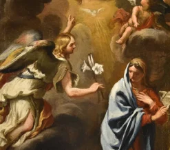 Online Pamono Ferri, Annunciation, 1600s, Oil on Canvas