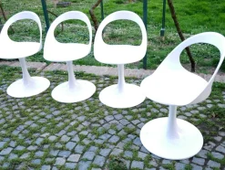 Sale Pamono Fiberglass Chairs for Fiarm Scorzè, Italy, 1960s, Set of 4