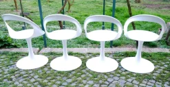 Sale Pamono Fiberglass Chairs for Fiarm Scorzè, Italy, 1960s, Set of 4