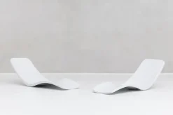 Pamono Fiberglass Sunbed by Charles Zublena><noscript><img width=