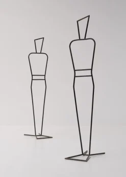 Sale Pamono Figurative Steel Mannequin Clothes Stand, 1960s