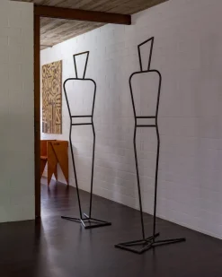 Sale Pamono Figurative Steel Mannequin Clothes Stand, 1960s