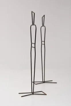 Sale Pamono Figurative Steel Mannequin Clothes Stand, 1960s
