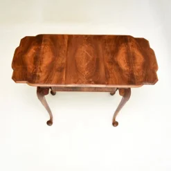 Pamono Figured Walnut Occasional Side Table, 1920s><noscript><img width=