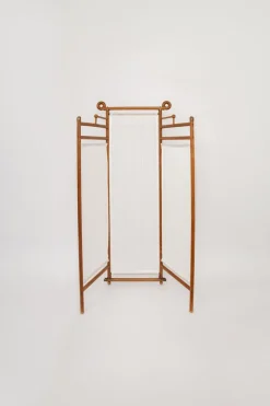 Pamono Filigree and Decorative Paravent, 1910> Room Dividers & Screens