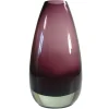 Pamono Finnish Glass Vase by Tamara Aladin for Riihimaki / Riihimaen Lasi Oy, 1960s> Vases