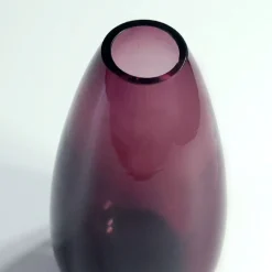 Pamono Finnish Glass Vase by Tamara Aladin for Riihimaki / Riihimaen Lasi Oy, 1960s><noscript><img width=