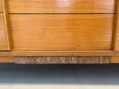 Clearance Pamono Fir and Rattan Sideboard