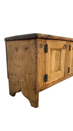 Online Pamono Fir Chest Credenza, 19th Century