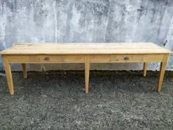 Pamono Fir Workshop Table, 1890s> Worktables & Workbenches