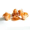 Discount Pamono Fire King Coffee Service from Anchor Hocking, 1940s, Set of 8
