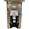 Sale Pamono Fireplace in Ceramic & Iron by Sue Et Mare, 1920