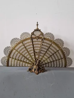 Sale Pamono Fireplace Screen in Brass
