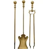 Best Pamono Fireside Tools in Brass, 1890s, Set of 3