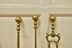 Best Pamono Fireside Tools in Brass, 1890s, Set of 3
