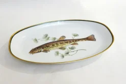 New Pamono Fish Illustrated Service Dish in Porcelain from Arzberg, 1960s
