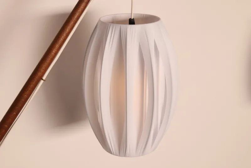 Pamono Fishing Pole Floor Lamp from Holm Sørensen & Co., Denmark, 1950s> Floor Lamps