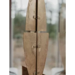 Sale Pamono Fixings of Brass Shutters by Mylene Niedzialkowski, Set of 2