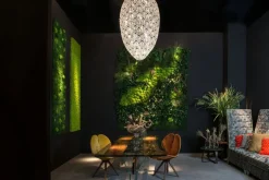 Clearance Pamono Flat Moss Stabilized Dehydrated Vegetable Wall with Pole Moss from VGnewtrend