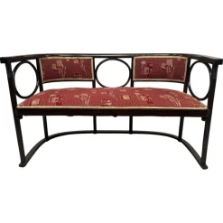 Pamono Fledermaus Bench by Josef Hoffmann, 1905