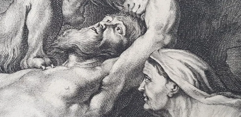 Pamono Flemish School Engraving by Lucas Vorsterman, 1622> Old Masters