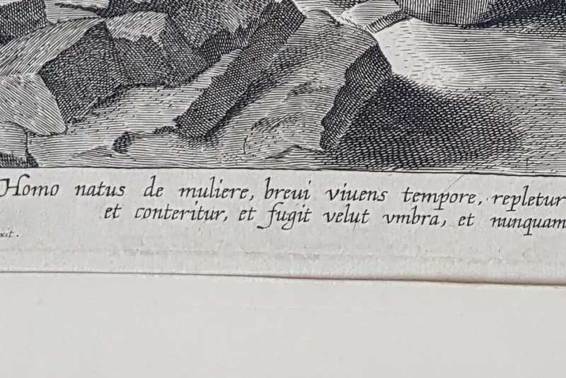 Pamono Flemish School Engraving by Lucas Vorsterman, 1622> Old Masters