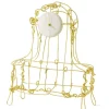 Pamono Floating Frame Mantel Clock in Brass by Kiki van Eijk & Joost van Bleiswijk The Exceptional> Clocks