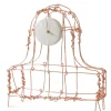 Pamono Floating Frames Copper Mantel Clock by Kiki Van Eijk & Joost Van Bleiswijk The Exceptional> Clocks