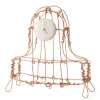 New Pamono Floating Frames Sandblasted Copper Mantel Clock by Kiki Van Eijk & Joost Van Bleiswijk The Exceptional