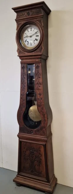 Pamono Floor Clock in Walnut> Clocks