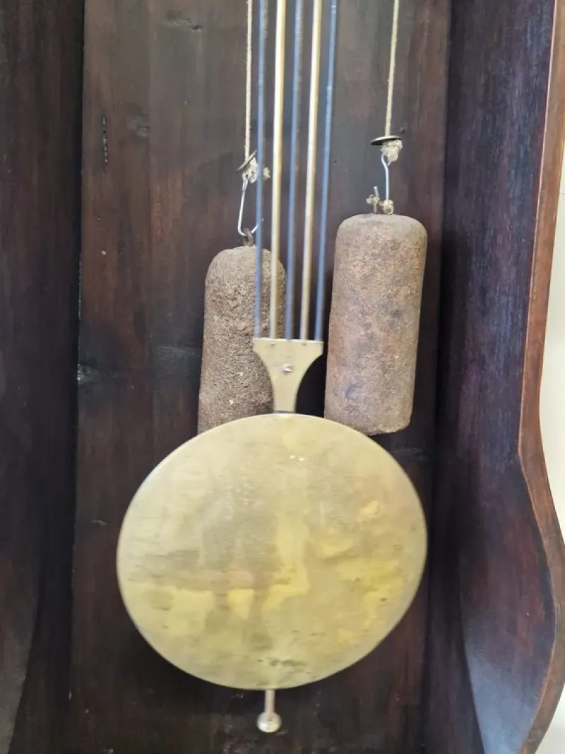 Pamono Floor Clock in Walnut> Clocks